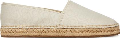 ΕΣΠΑΝΤΡΙΓΙΕΣ FLAT ESPADRILLE - JACQ HW0HW02467 ΕΚΡΟΥ CALVIN KLEIN