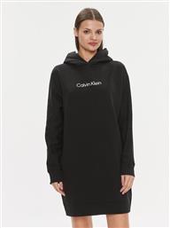 ΦΟΡΕΜΑ ΥΦΑΣΜΑΤΙΝΟ HERO LOGO HOODIE DRESS K20K206897 ΜΑΥΡΟ REGULAR FIT CALVIN KLEIN από το MODIVO