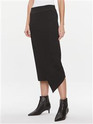 ΦΟΥΣΤΑ PENCIL STRETCH JERSEY MIDI SKIRT K20K206808 ΜΑΥΡΟ SLIM FIT CALVIN KLEIN