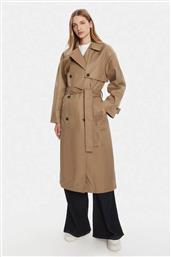 ΓΥΝΑΙΚΕΙΑ ΚΑΠΑΡΝΤΙΝΑ ΜΟΝΟΧΡΩΜΗ ΜΕ ΖΩΝΗ REGULAR FIT - LV044C501G ΚΑΦΕ CALVIN KLEIN