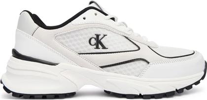 ΓΥΝΑΙΚΕΙΑ SNEAKERS YW0YW02009-01W ΛΕΥΚΑ CALVIN KLEIN