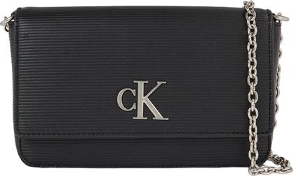 ΓΥΝΑΙΚΕΙΟ ΠΟΡΤΟΦΟΛΙ K60K611238 BDS ΜΑΥΡΟ CALVIN KLEIN