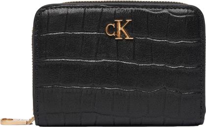ΓΥΝΑΙΚΕΙΟ ΠΟΡΤΟΦΟΛΙ MEDIUM LV04F1095G-UB1 ΜΑΥΡΟ CALVIN KLEIN