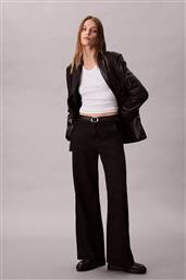 ΓΥΝΑΙΚΕΙΟ ΨΗΛΟΜΕΣΟ ΤΖΙΝ ΠΑΝΤΕΛΟΝΙ RELAXED FIT - LV047D770G ΜΑΥΡΟ CALVIN KLEIN