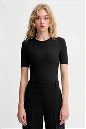 ΓΥΝΑΙΚΕΙΟ T-SHIRT ΜΕ ΜΕΤΑΛΛΙΚΟ ΛΟΓΟΤΥΠΟ - LV044D246G ΜΑΥΡΟ CALVIN KLEIN