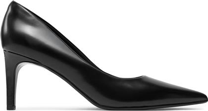 ΓΟΒΕΣ HEEL PUMP 70 - BRUSH L HW0HW02446 ΜΑΥΡΟ CALVIN KLEIN