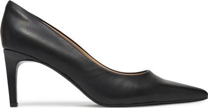 ΓΟΒΕΣ PUMP 70 POINTY HW BAR LTH HW0HW02561 ΜΑΥΡΟ CALVIN KLEIN