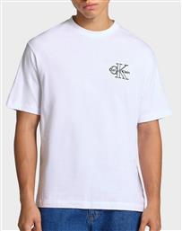 JEANS A- SS REL SEASONAL MONOLOGO TEE CALVIN KLEIN