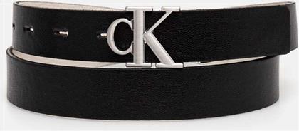 ΑΝΑΣΤΡΕΨΙΜΗ ΖΩΝΗ ΧΡΩΜΑ: ΜΑΥΡΟ, K60K612290 CALVIN KLEIN JEANS