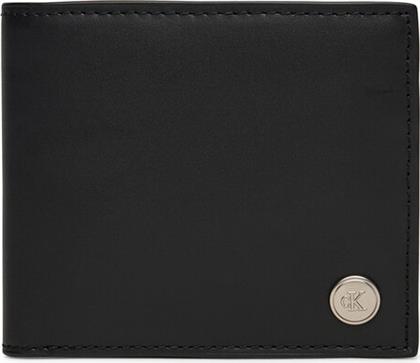 ΑΝΔΡΙΚΟ ΠΟΡΤΟΦΟΛΙ JEANS HARDWARE BIFOLD W/COIN LV04G1004G ΜΑΥΡΟ CALVIN KLEIN JEANS