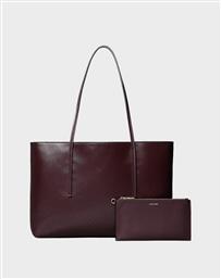 JEANS AOP TOTE W/ POUCH ON STRAP (ΔΙΑΣΤΑΣΕΙΣ: 39 X 28 X 13ΕΚ.) CALVIN KLEIN