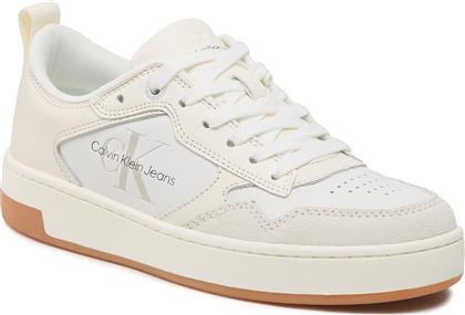 ΑΘΛΗΤΙΚΑ BASCET CUPSOLE LOW LTH MONO W YW0YW00876 ΛΕΥΚΟ CALVIN KLEIN JEANS