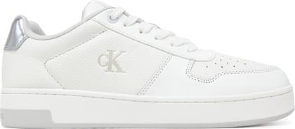 ΑΘΛΗΤΙΚΑ BASKET CUPSOLE LOW MG YW0YW01765 ΛΕΥΚΟ CALVIN KLEIN JEANS