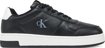 ΑΘΛΗΤΙΚΑ BASKET CUPSOLE LOW MG YW0YW01765 ΜΑΥΡΟ CALVIN KLEIN JEANS