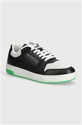 ΑΘΛΗΤΙΚΑ BASKET CUPSOLE LOW MIX IN MET ΧΡΩΜΑ: ΜΑΥΡΟ, YM0YM00922 CALVIN KLEIN JEANS