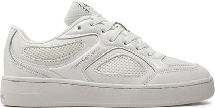 ΑΘΛΗΤΙΚΑ BASKET CUPSOLE LOW MIX IN MET YW0YW01387 ΛΕΥΚΟ CALVIN KLEIN JEANS