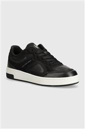 ΑΘΛΗΤΙΚΑ BASKET CUPSOLE LOW MIX IN MTL ΧΡΩΜΑ: ΜΑΥΡΟ, YW0YW01462 CALVIN KLEIN JEANS