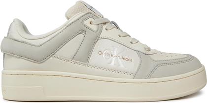 ΑΘΛΗΤΙΚΑ BASKET CUPSOLE LOW MIX ML FAD YW0YW01301 ΜΠΕΖ CALVIN KLEIN JEANS