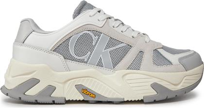 ΑΘΛΗΤΙΚΑ CHUNKY RUNNER VIBRAM LTH MIX YM0YM00719 ΓΚΡΙ CALVIN KLEIN JEANS