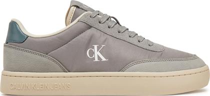 ΑΘΛΗΤΙΚΑ CLASSIC CUPSOLE IN TC YM0YM01194 ΓΚΡΙ CALVIN KLEIN JEANS