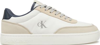 ΑΘΛΗΤΙΚΑ CLASSIC CUPSOLE IN TC YM0YM01194 ΛΕΥΚΟ CALVIN KLEIN JEANS