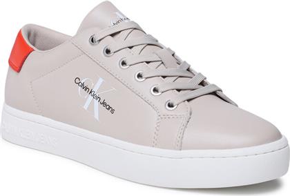 ΑΘΛΗΤΙΚΑ CLASSIC CUPSOLE LACEUP LOW LTH YM0YM00491 ΜΠΕΖ CALVIN KLEIN JEANS