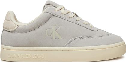 ΑΘΛΗΤΙΚΑ CLASSIC CUPSOLE LACEUP WT WM YW0YW01833 ΓΚΡΙ CALVIN KLEIN JEANS