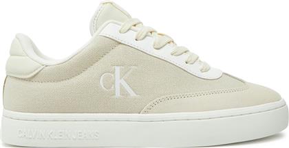 ΑΘΛΗΤΙΚΑ CLASSIC CUPSOLE LOW MIX MG WN YW0YW01636 ΕΚΡΟΥ CALVIN KLEIN JEANS