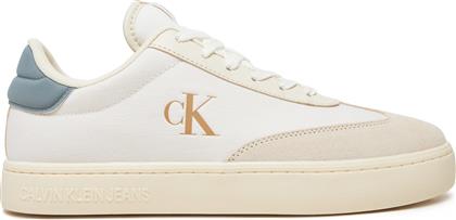 ΑΘΛΗΤΙΚΑ CLASSIC CUPSOLE LOW MIX MG YM0YM01169 ΕΚΡΟΥ CALVIN KLEIN JEANS