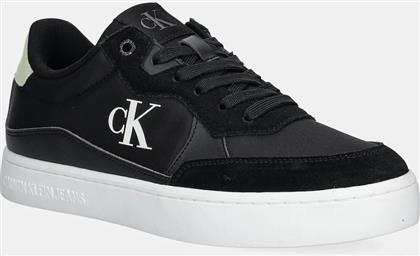 ΑΘΛΗΤΙΚΑ CLASSIC CUPSOLE MG NYLON MIX ΧΡΩΜΑ: ΜΑΥΡΟ, YM0YM01304 CALVIN KLEIN JEANS