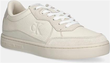 ΑΘΛΗΤΙΚΑ CLASSIC CUPSOLE MG WMM ΧΡΩΜΑ: ΜΠΕΖ, YM0YM01153 CALVIN KLEIN JEANS από το ANSWEAR