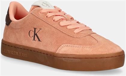 ΑΘΛΗΤΙΚΑ CLASSIC CUPSOLE MIX IN ΧΡΩΜΑ: ΑΣΠΡΟ, YW0YW01767 CALVIN KLEIN JEANS