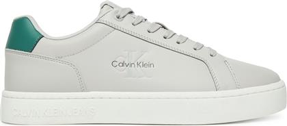 ΑΘΛΗΤΙΚΑ CLASSIC CUPSOLE MONO LTH YM0YM01369 ΓΚΡΙ CALVIN KLEIN JEANS