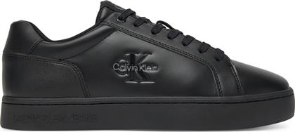 ΑΘΛΗΤΙΚΑ CLASSIC CUPSOLE MONO LTH YM0YM01369 ΜΑΥΡΟ CALVIN KLEIN JEANS