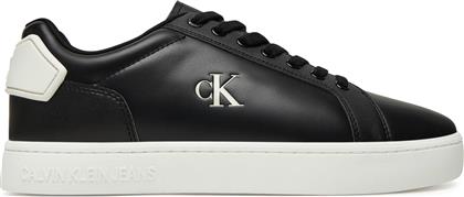 ΑΘΛΗΤΙΚΑ CLASSIC CUPSOLE RU PATCH LTH YM0YM01297 ΜΑΥΡΟ CALVIN KLEIN JEANS