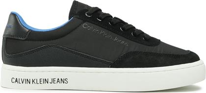 ΑΘΛΗΤΙΚΑ CLASSIC CUPSOLE SU SOFTNY YM0YM00669 ΜΑΥΡΟ CALVIN KLEIN JEANS