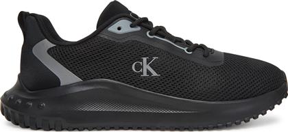 ΑΘΛΗΤΙΚΑ EVA RUNNER L-UP MIX MESH LOGO CK YW0YW01851 ΜΑΥΡΟ CALVIN KLEIN JEANS