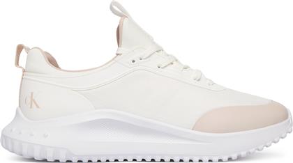 ΑΘΛΗΤΙΚΑ EVA RUNNER LACEUP SOCK MAT MIX YW0YW02064 ΛΕΥΚΟ CALVIN KLEIN JEANS