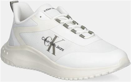 ΑΘΛΗΤΙΚΑ EVA RUNNER LOW LACE ML MIX ΧΡΩΜΑ: ΑΣΠΡΟ, YM0YM00968 CALVIN KLEIN JEANS