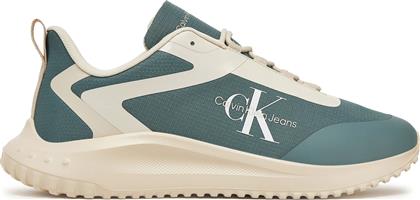 ΑΘΛΗΤΙΚΑ EVA RUNNER LOW LACE ML MIX YM0YM00968 ΜΠΛΕ CALVIN KLEIN JEANS