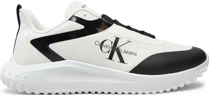 ΑΘΛΗΤΙΚΑ EVA RUNNER LOW LACE ML YM0YM00968 ΛΕΥΚΟ CALVIN KLEIN JEANS