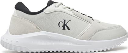 ΑΘΛΗΤΙΚΑ EVA RUNNER LOW MG WMM YM0YM01145 ΛΕΥΚΟ CALVIN KLEIN JEANS