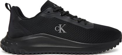 ΑΘΛΗΤΙΚΑ EVA RUNNER MIX MESH YM0YM01285 ΜΑΥΡΟ CALVIN KLEIN JEANS