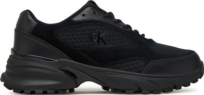 ΑΘΛΗΤΙΚΑ HIKE RUNNER MESH MIX CK YW0YW01994 ΜΑΥΡΟ CALVIN KLEIN JEANS