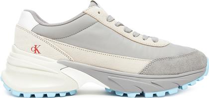 ΑΘΛΗΤΙΚΑ HIKE RUNNER MG NYLON MIX YW0YW01852 ΓΚΡΙ CALVIN KLEIN JEANS