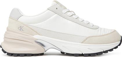 ΑΘΛΗΤΙΚΑ HIKE RUNNER MG NYLON PERL YW0YW01963 ΛΕΥΚΟ CALVIN KLEIN JEANS