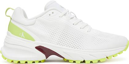 ΑΘΛΗΤΙΚΑ HIKE RUNNER MG TECH YW0YW01856 ΛΕΥΚΟ CALVIN KLEIN JEANS