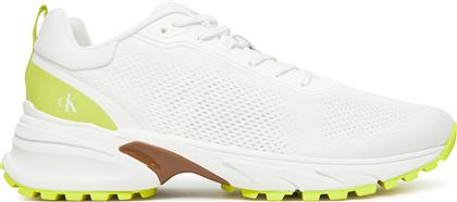 ΑΘΛΗΤΙΚΑ HIKE RUNNER TECH KNIT YM0YM01284 ΛΕΥΚΟ CALVIN KLEIN JEANS