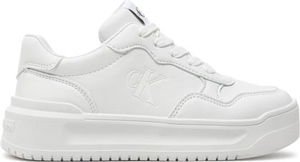 ΑΘΛΗΤΙΚΑ LOW CUT LACE-UP SNEAKER V3A9-80980-1355 M ΛΕΥΚΟ CALVIN KLEIN JEANS