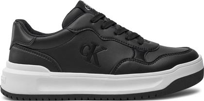 ΑΘΛΗΤΙΚΑ LOW CUT LACE-UP SNEAKER V3A9-80980-1355 S ΜΑΥΡΟ CALVIN KLEIN JEANS